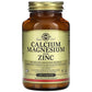 SOLGAR Calcium Magnesium plus Zink - 100 tabletter
