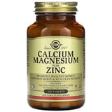 SOLGAR Calcium Magnesium plus Zink - 100 tabletter