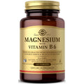 SOLGAR Magnesium with Vitamin B6, 100 Tablets