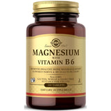 SOLGAR Magnesium med Vitamin B6, 100 tabletter