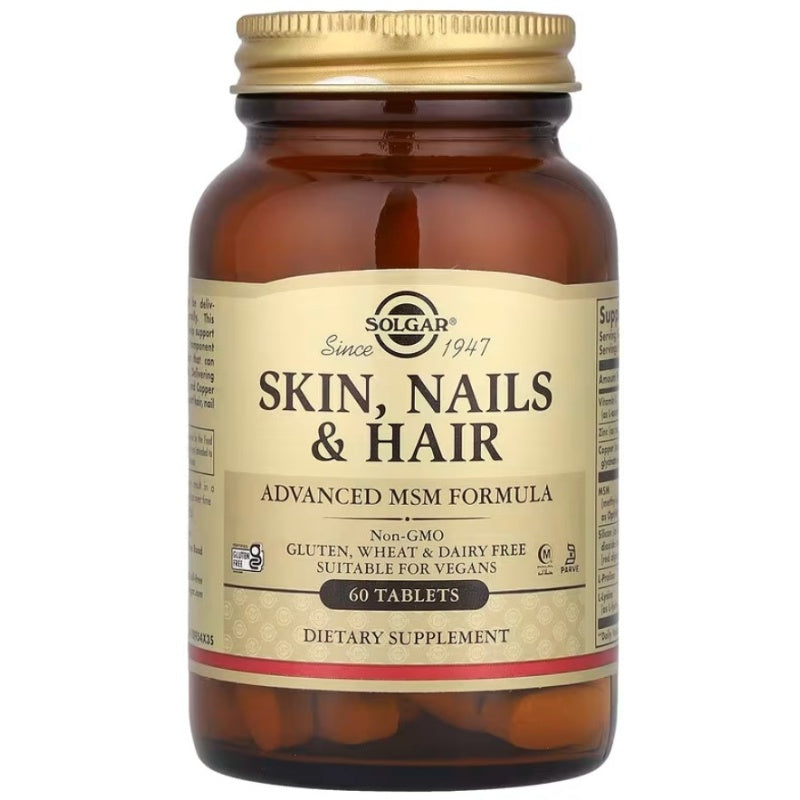 SOLGAR Skin, Nails and Hair Formula 60 tabletter