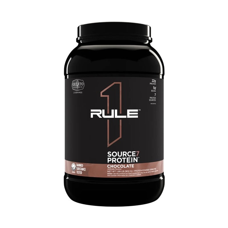 RULE1 R1 Source7 Protein 900g Cookies & Creme Gelato BB 26.01.2026