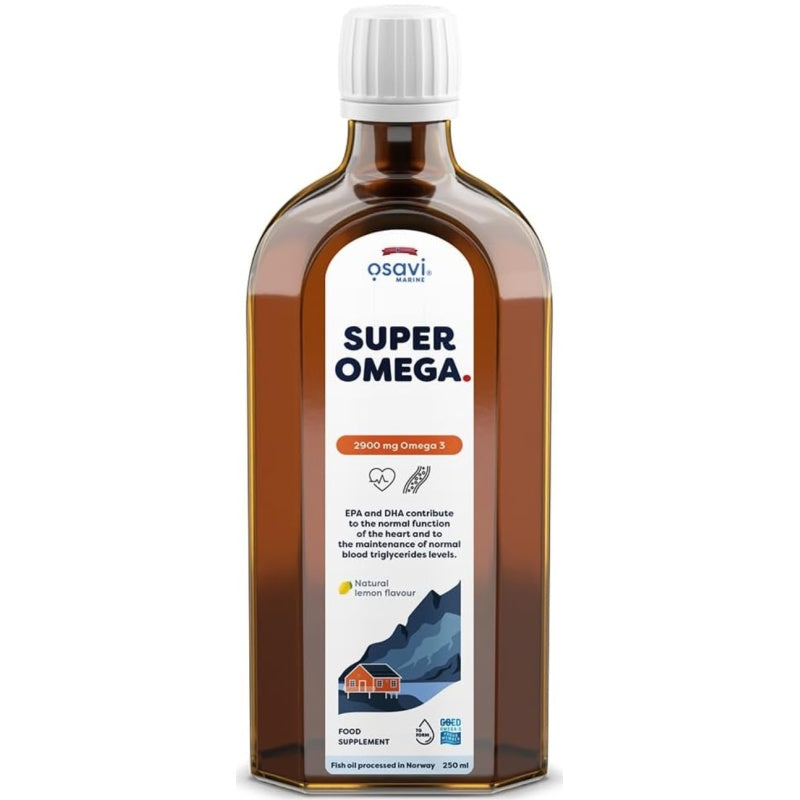 OSAVI Super Omega 2900mg Omega 3 - 250 ml Lemon