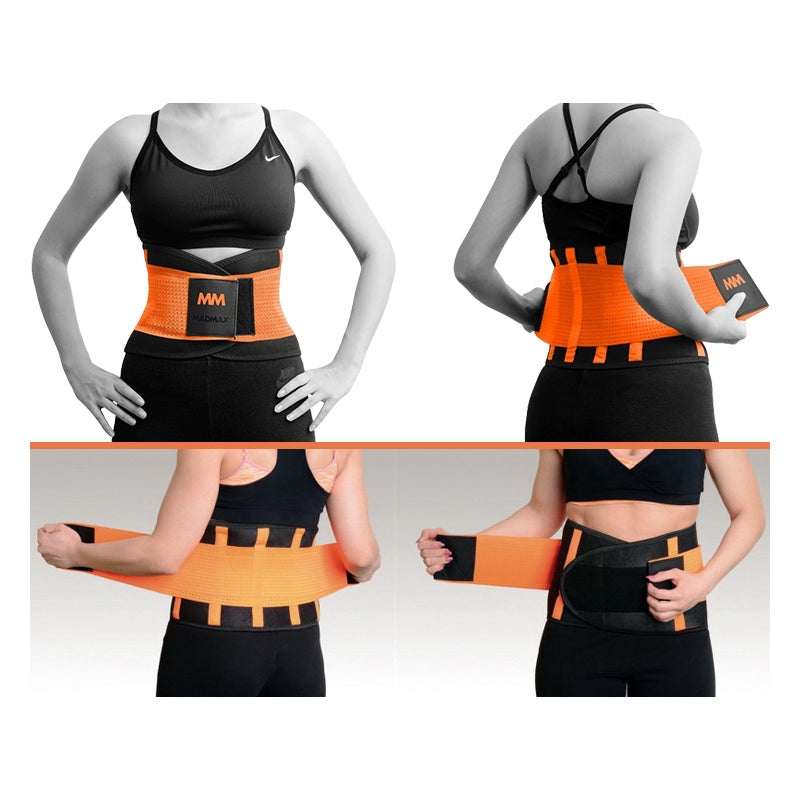 MADMAX Slimming Belt - Black/Black (MFA-277)