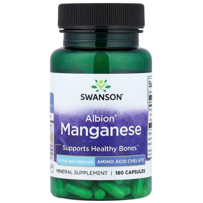 SWANSON Albion Chelated Manganese 180caps