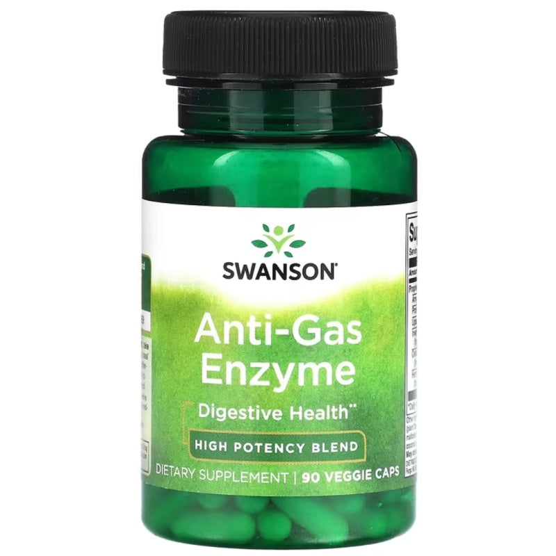 SWANSON Anti-Gas Enzyme - 90 vcaps