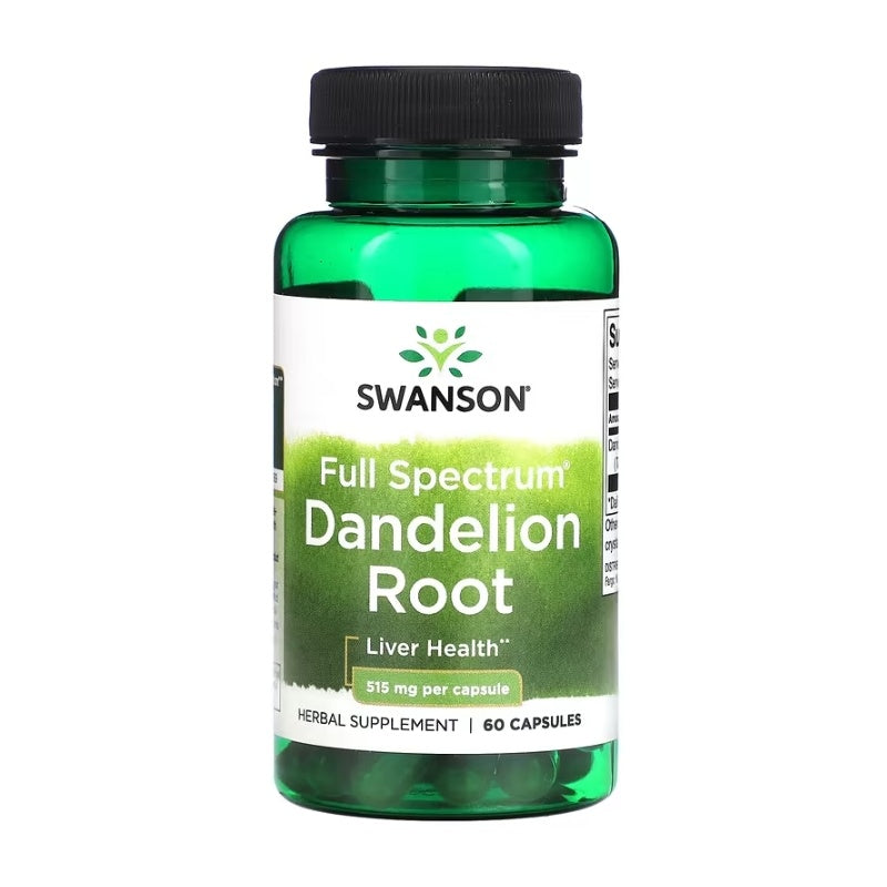 SWANSON Dandelion Root 515 mg 60 Capsules