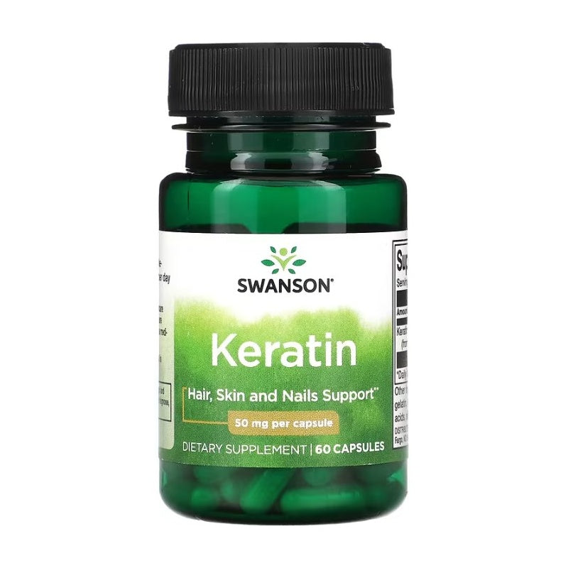 SWANSON Keratin 50mg - 60 caps