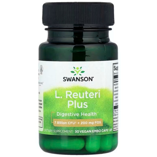 SWANSON L. Reuteri Plus 30 Vegan EMBO Caps