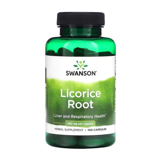 SWANSON Licorice Root 450mg - 100 caps