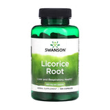 SWANSON Lakridsrod 450 mg - 100 kapsler