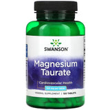 SWANSON Magnesiumtaurat 100 mg - 120 tabletter