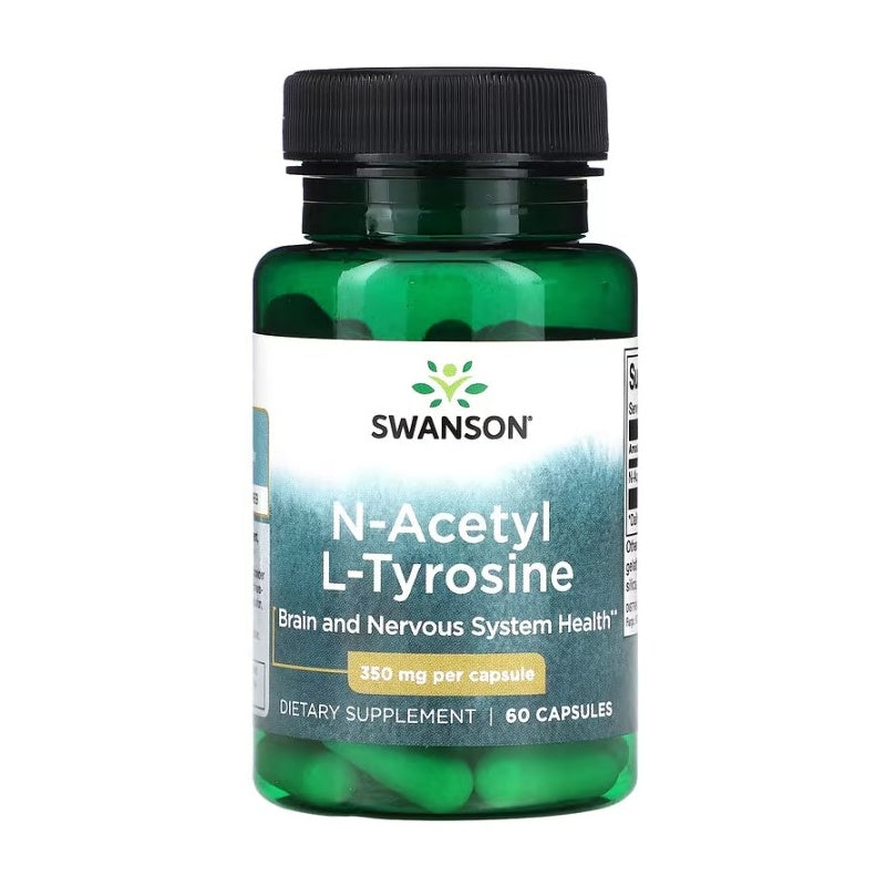 SWANSON N-Acetyl L-Tyrosine, 350mg - 60 caps