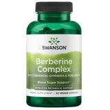 SWANSON Berberine Complex med Kanel - 90 veg. kaps.