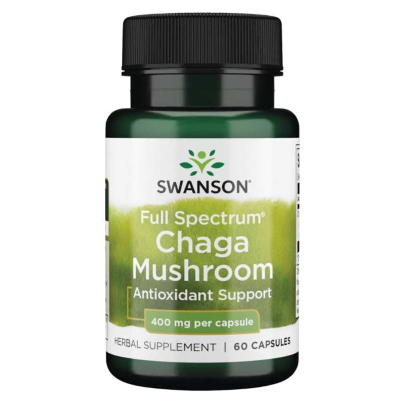 SWANSON Chaga Mushroom 400mg - 60caps