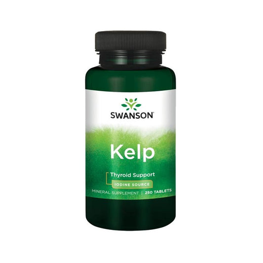 SWANSON Kelp (Jodkilde), 225mcg - 250 tabletter