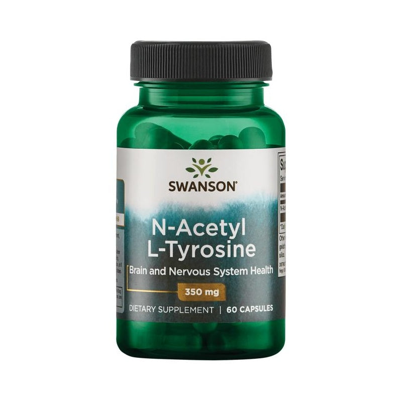 SWANSON N-Acetyl L-Tyrosine, 350mg - 60 caps