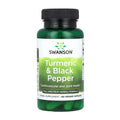 SWANSON Turmeric & Black Pepper 60 Veggie Capsules