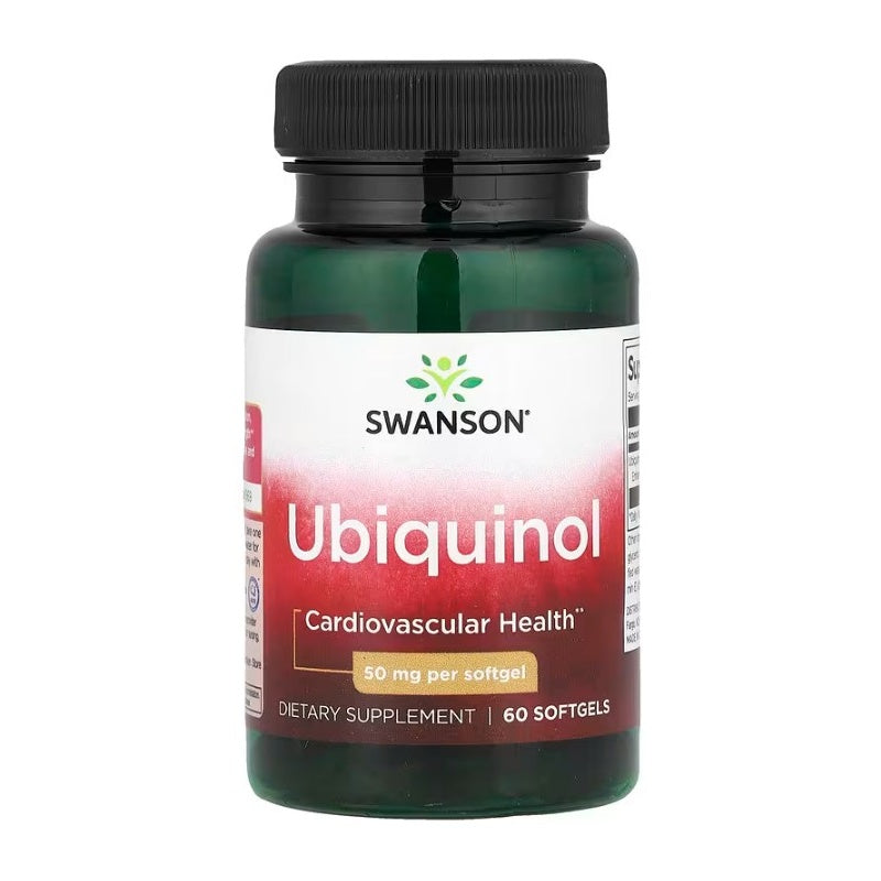 SWANSON Ubiquinol 50mg - 60 softgels