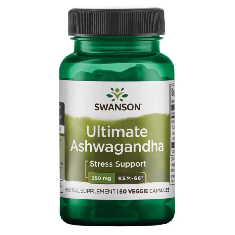 SWANSON Ashwagandha Ultimate KSM-66 250mg - 60vcaps