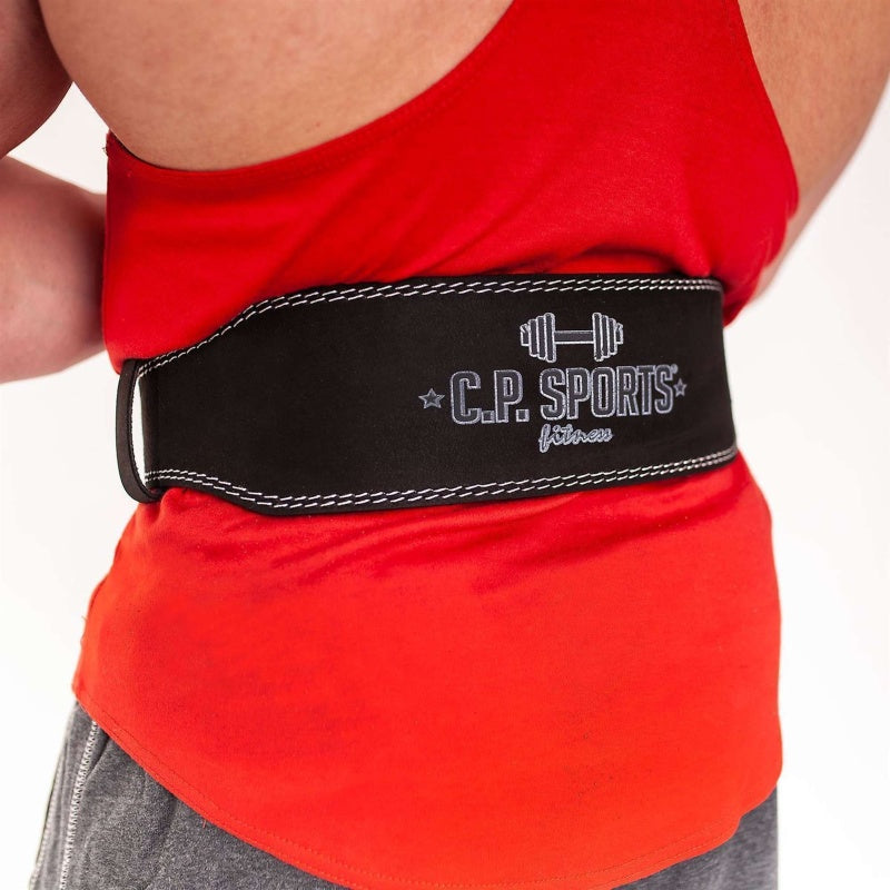 CP SPORTS Weight Lifting belt Comfort (Black) T4-8