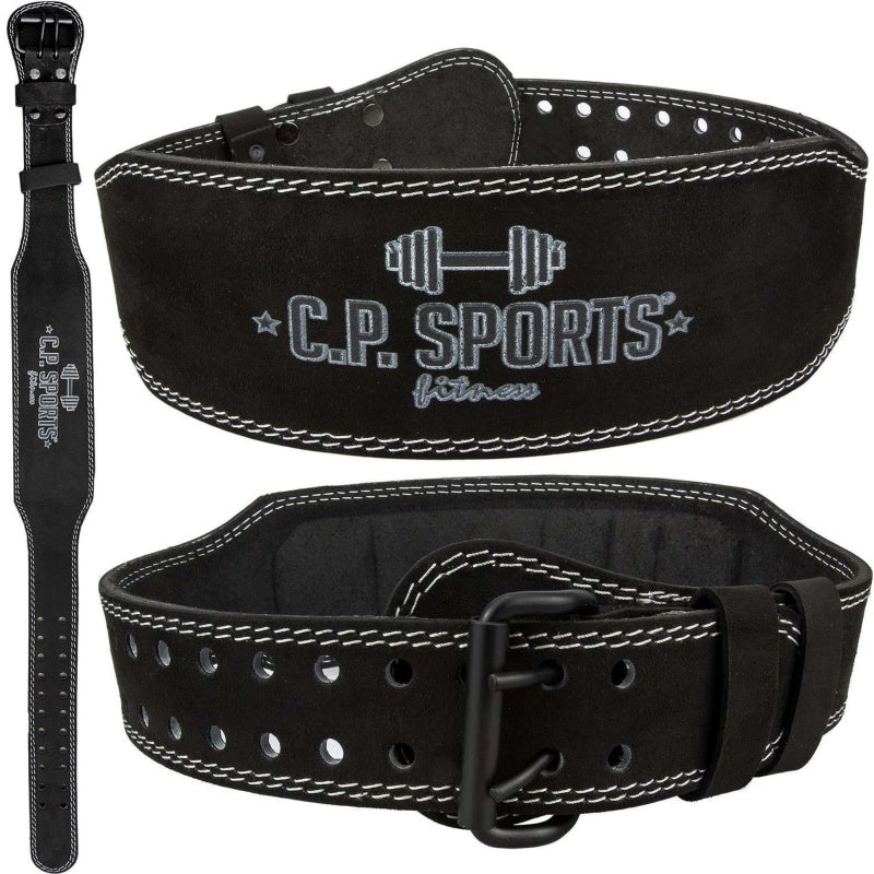 CP SPORTS Weight Lifting belt Comfort (Black) T4-8