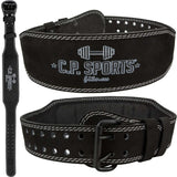 CP SPORTS Weight Lifting belt Comfort (Black) T4-8