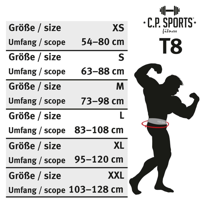 CP SPORTS Powerlifting (T8) vöö