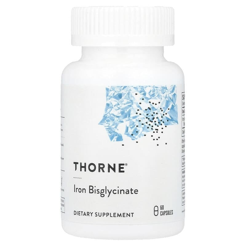 Thorne Research Järnbisglycinat 60 kapslar