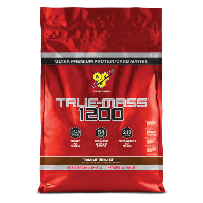BSN True Mass 1200 - 4,5 kg Chokolade