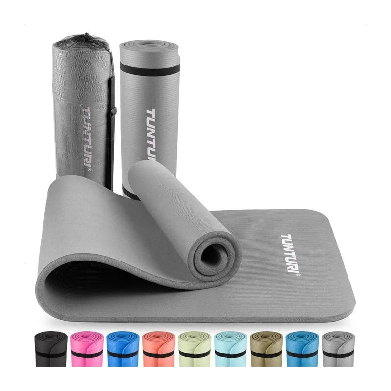 TUNTURI Exercise mat 180x60x1.5cm Grey