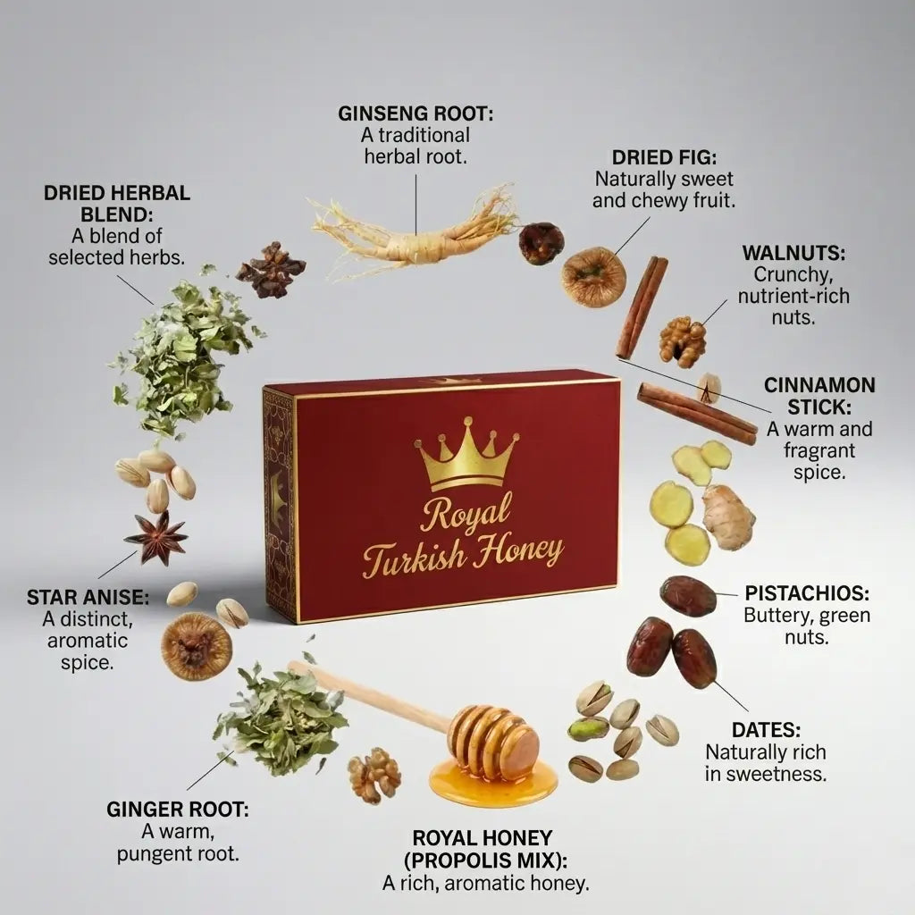 PREMIUM Honey (Turkisk Blomhonung) - 12 x 15g