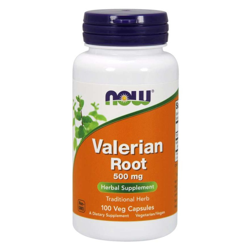 NOW FOODS Valerian Root 500mg - 100 vcaps