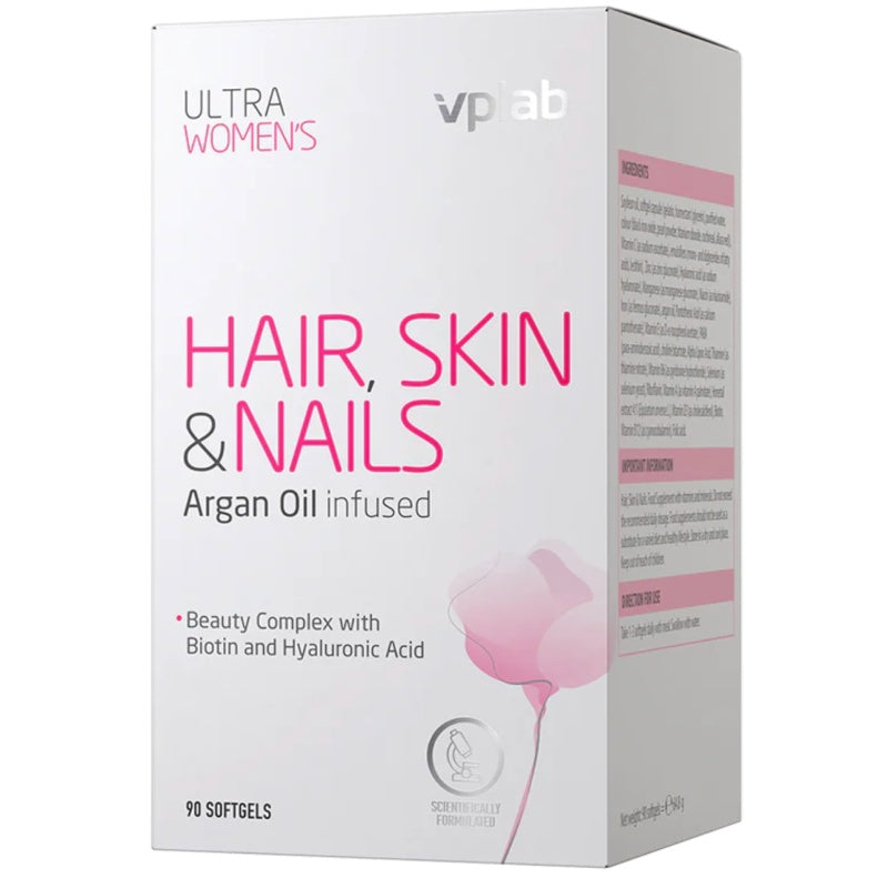 VPLAB Ultra Women’s Hair, Skin & Nails 90 softgels BB 03/25