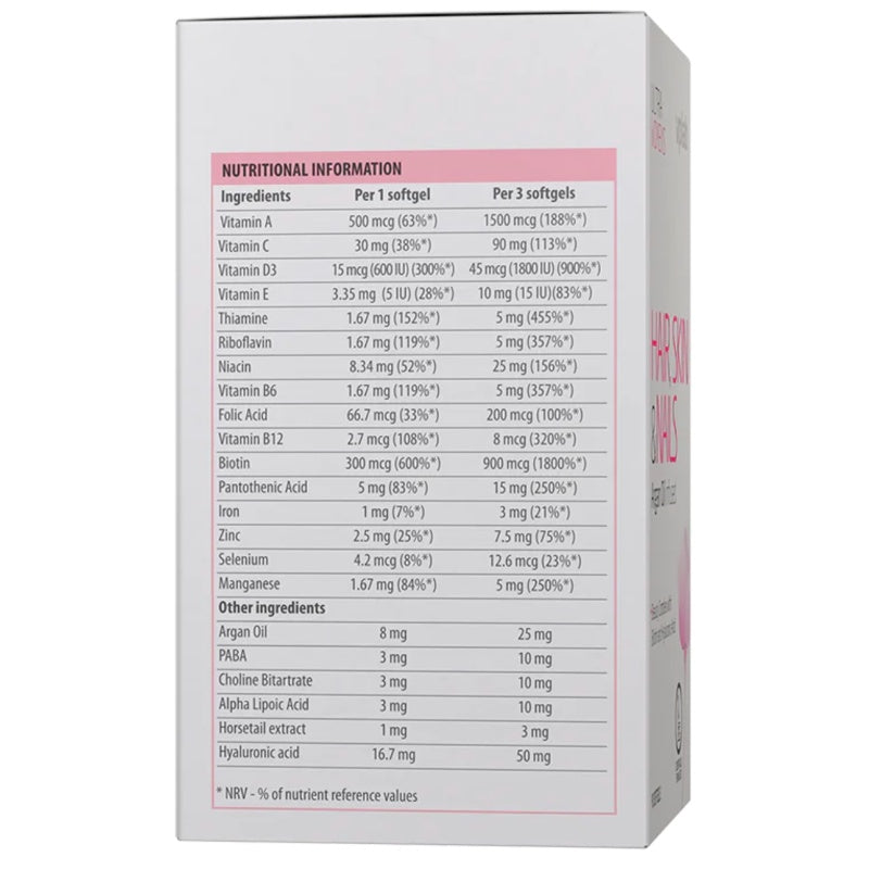 VPLAB Ultra Women’s Hair, Skin & Nails 90 softgels BB 03/25