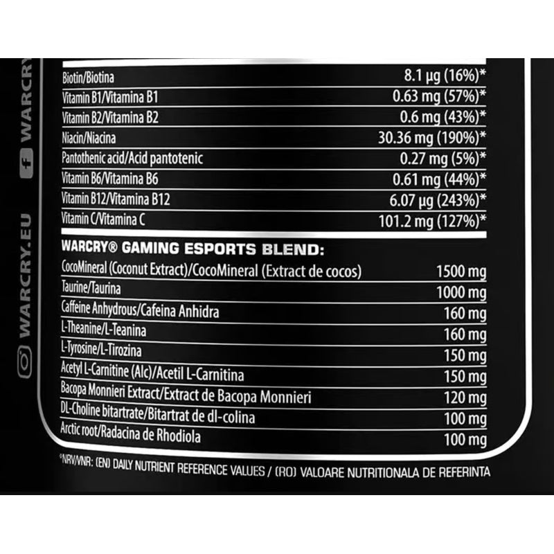 GENIUS NUTRITION Warcry Gamins 240g