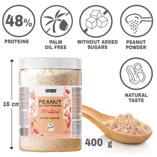 WEIDER Peanut Butter Powder 400g