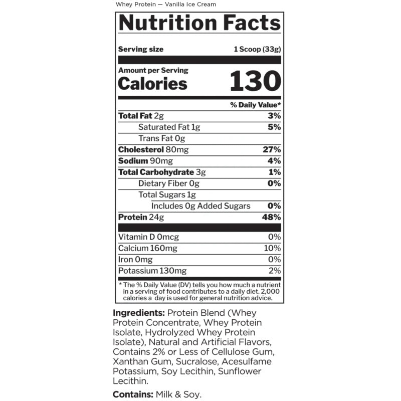 RULE1 Whey Protein 2 lbs (900g) 28 serveringer Chocolate Fudge