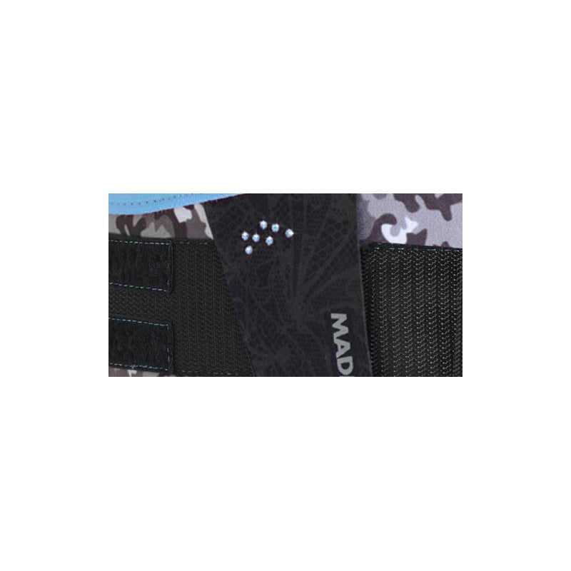 MADMAX WMN Synthetic Belt - Camo / Light Turquise (MFB-314)
