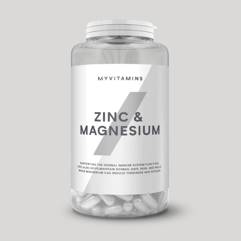 MYVITAMINS Zink och Magnesium 800mg - 90 Kapslar